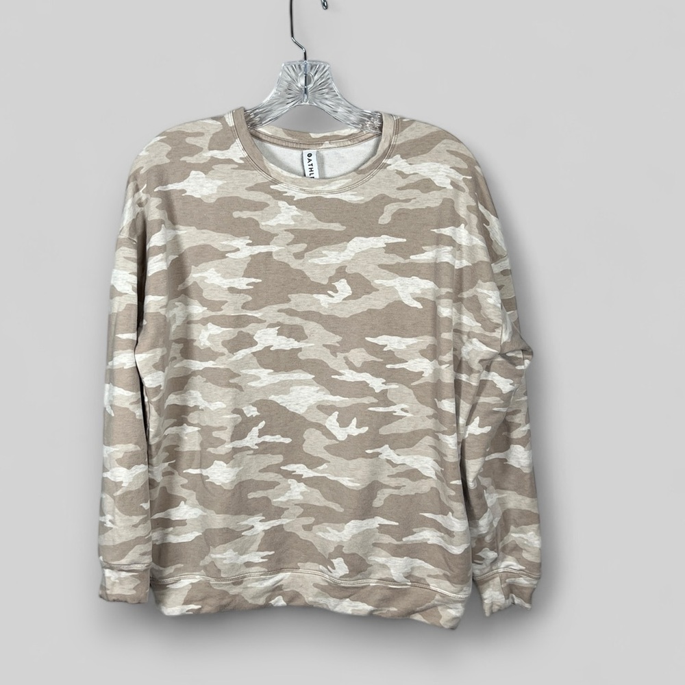 Athleta Camo sweatshirt